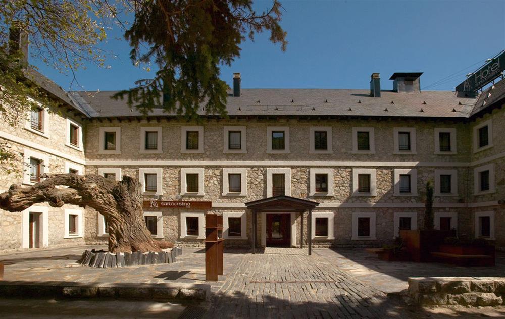 Hotel Santa Cristina Petit Spa Canfranc Buitenkant foto